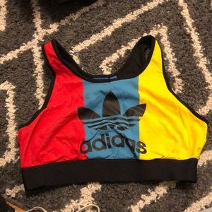 Adidas Colorful Bra!